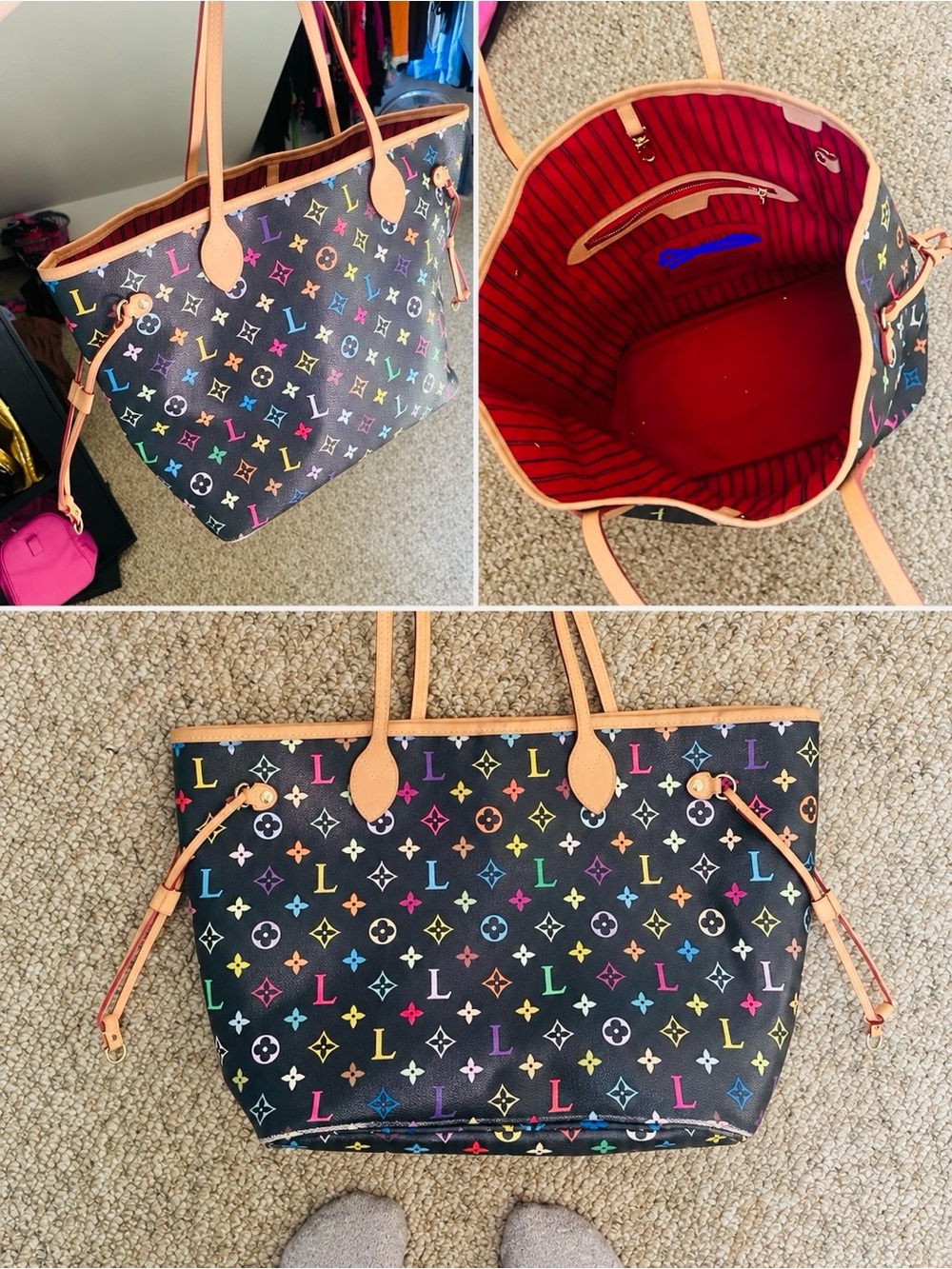 Multicolored Tote